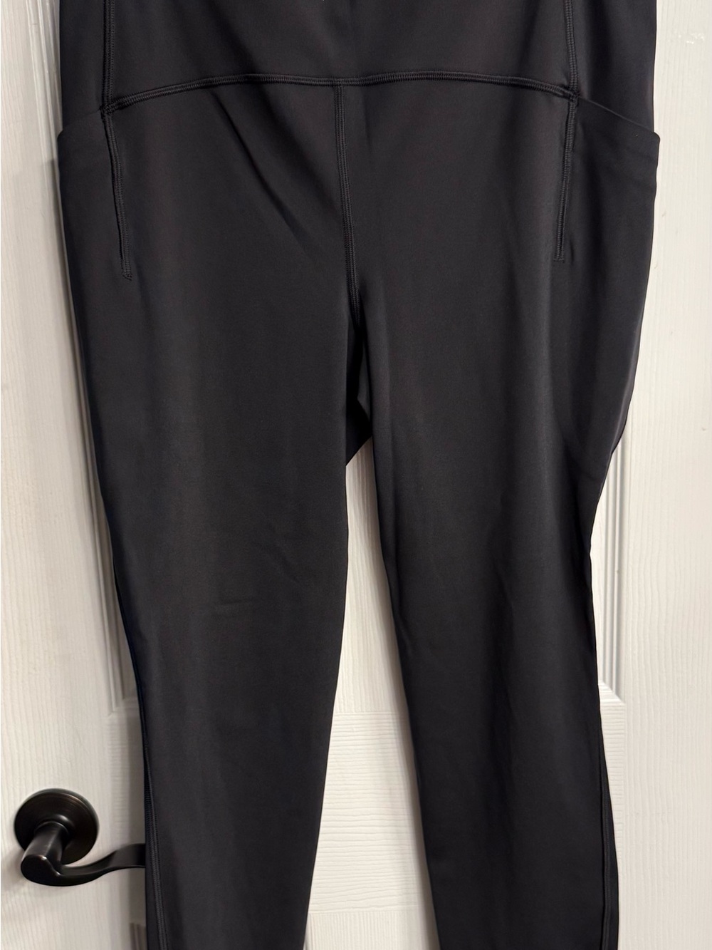 lululemon athletica swift speed high rise tight black size 10